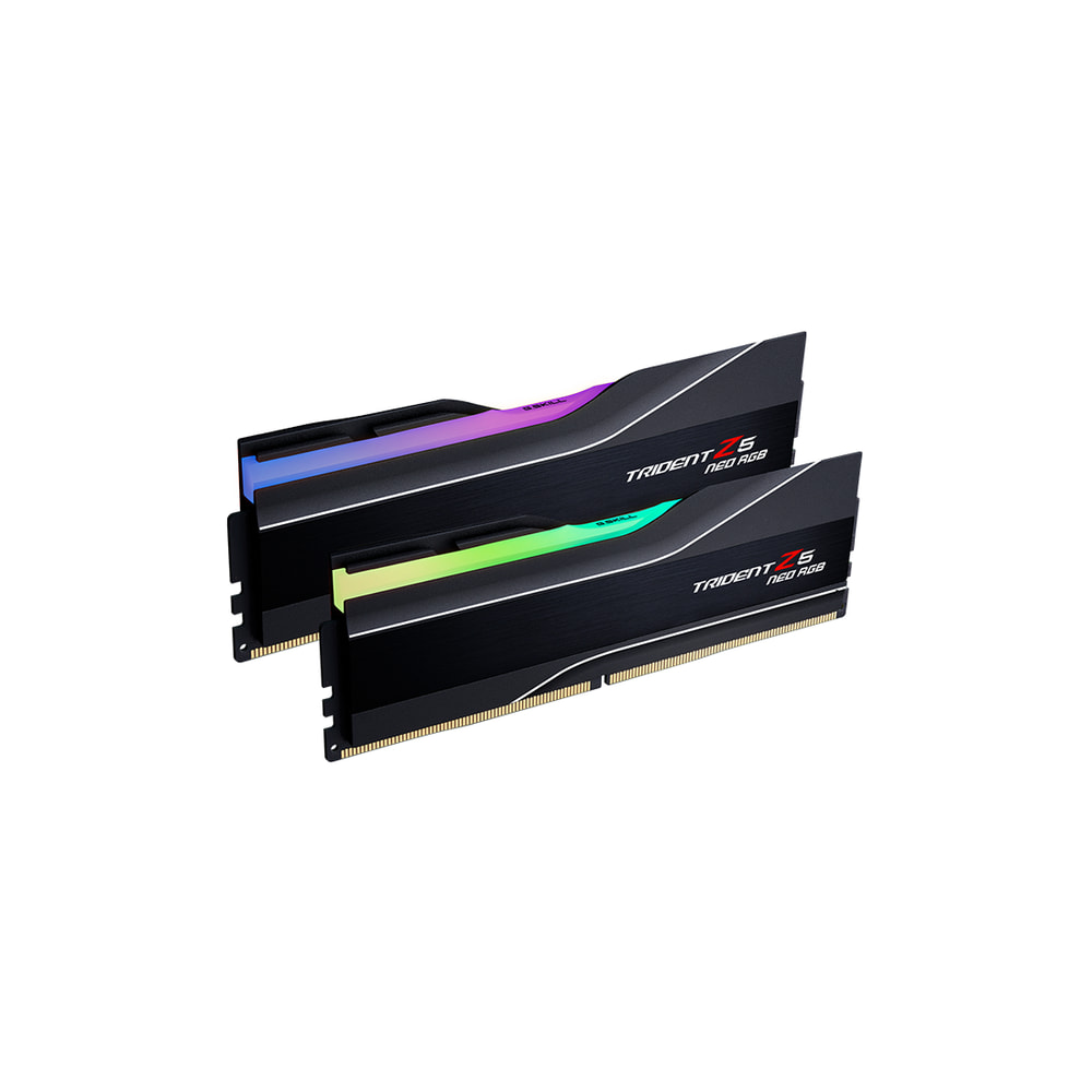 G.Skill Trident Z5 Neo RGB 64GB DDR5 RAM - Dual Kit- AMD EXPO - 6000MHz - CL30 - Black