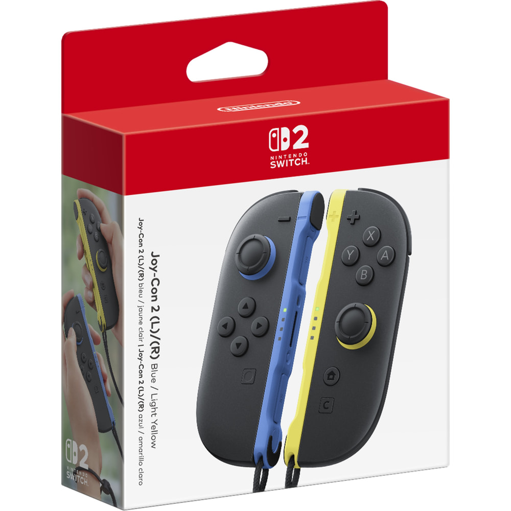 Joy-Con 2 Controllers - Blue/Light Yellow